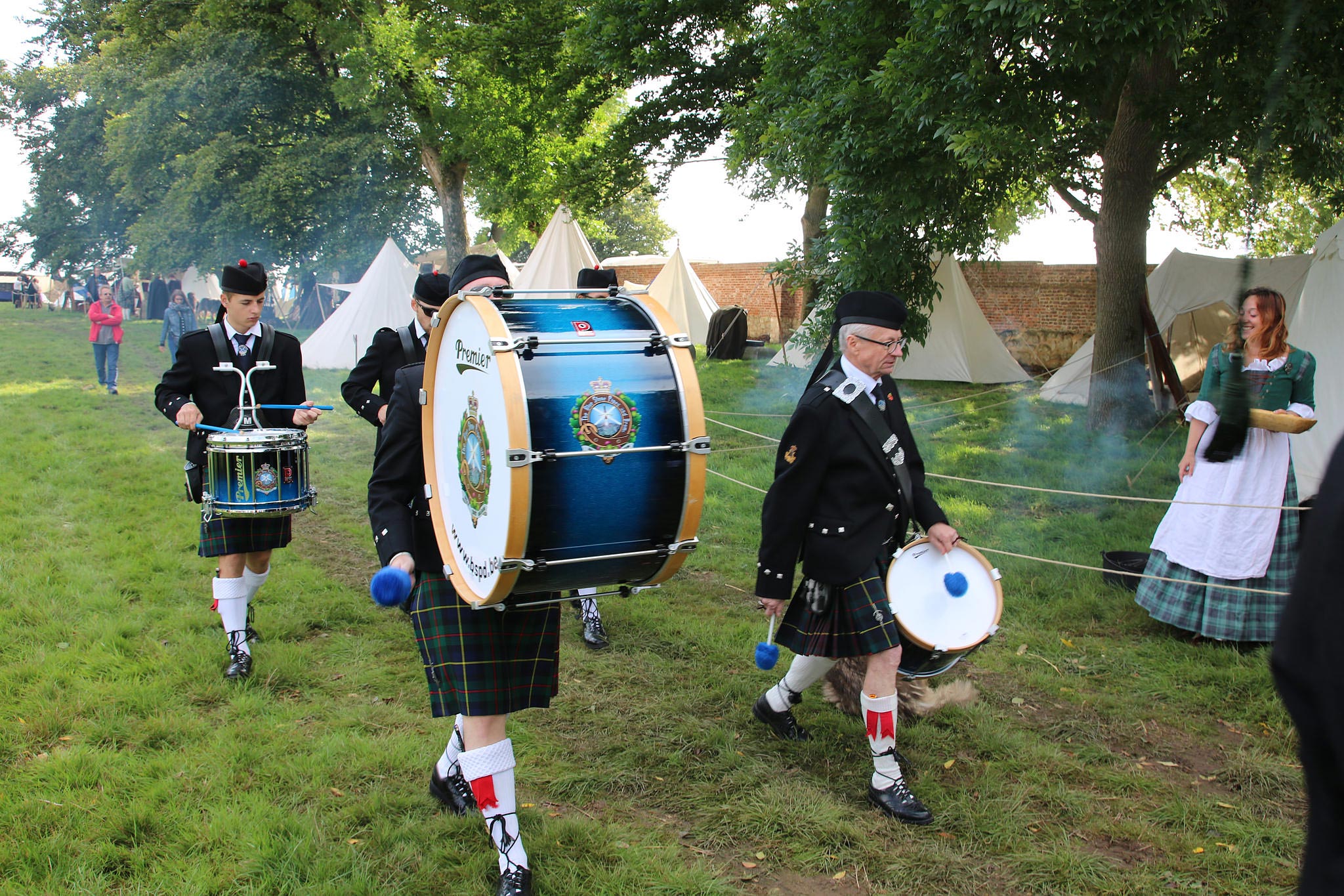 Scottish Days, Hougoumont (Waterloo)